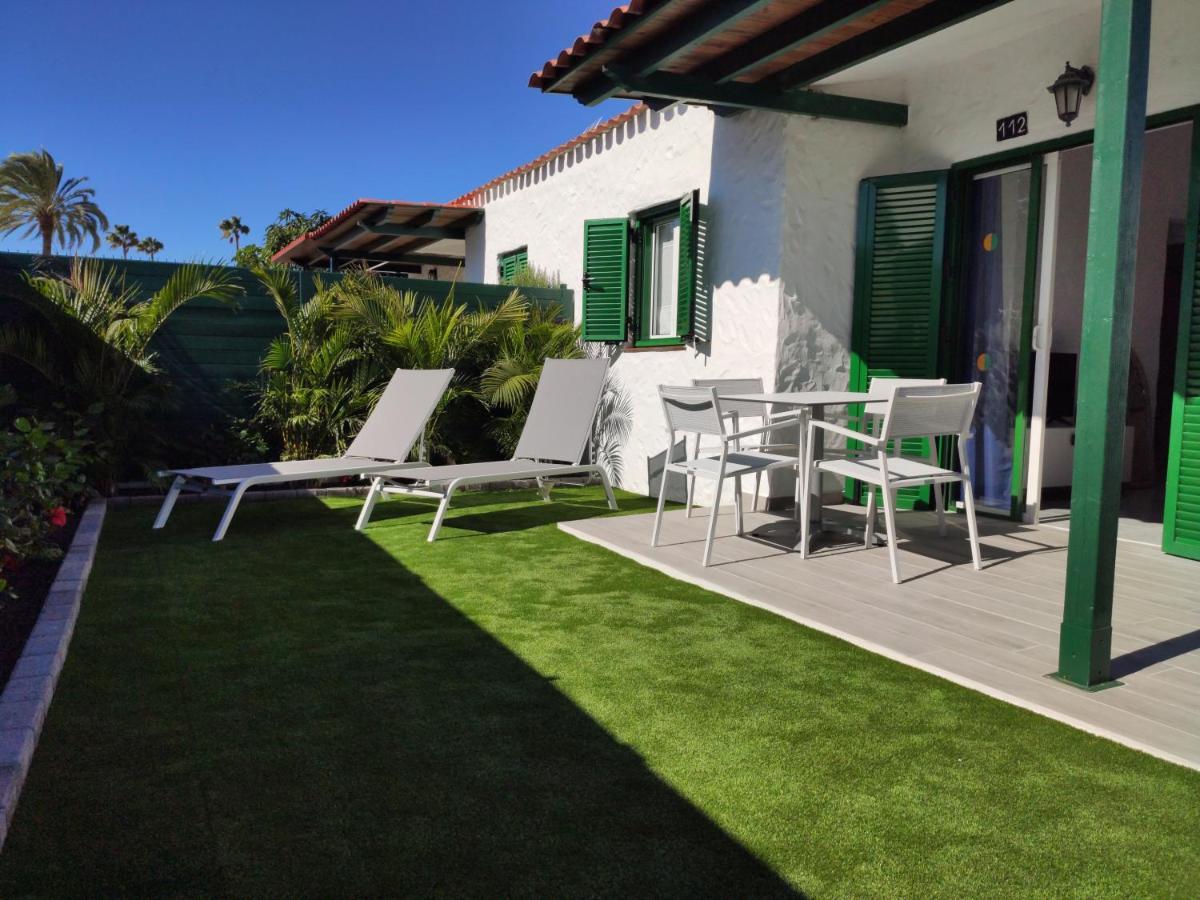 Private Bungalow A 200 Meters To Yumbo Center Maspalomas  Kültér fotó