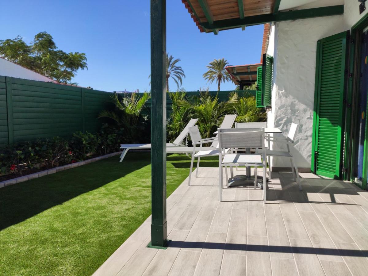 Private Bungalow A 200 Meters To Yumbo Center Maspalomas  Kültér fotó